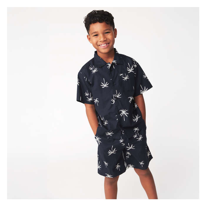 Garçons Chemise tissée boutonnée pour garçons